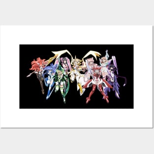 Senki Zesshou Symphogear Posters and Art